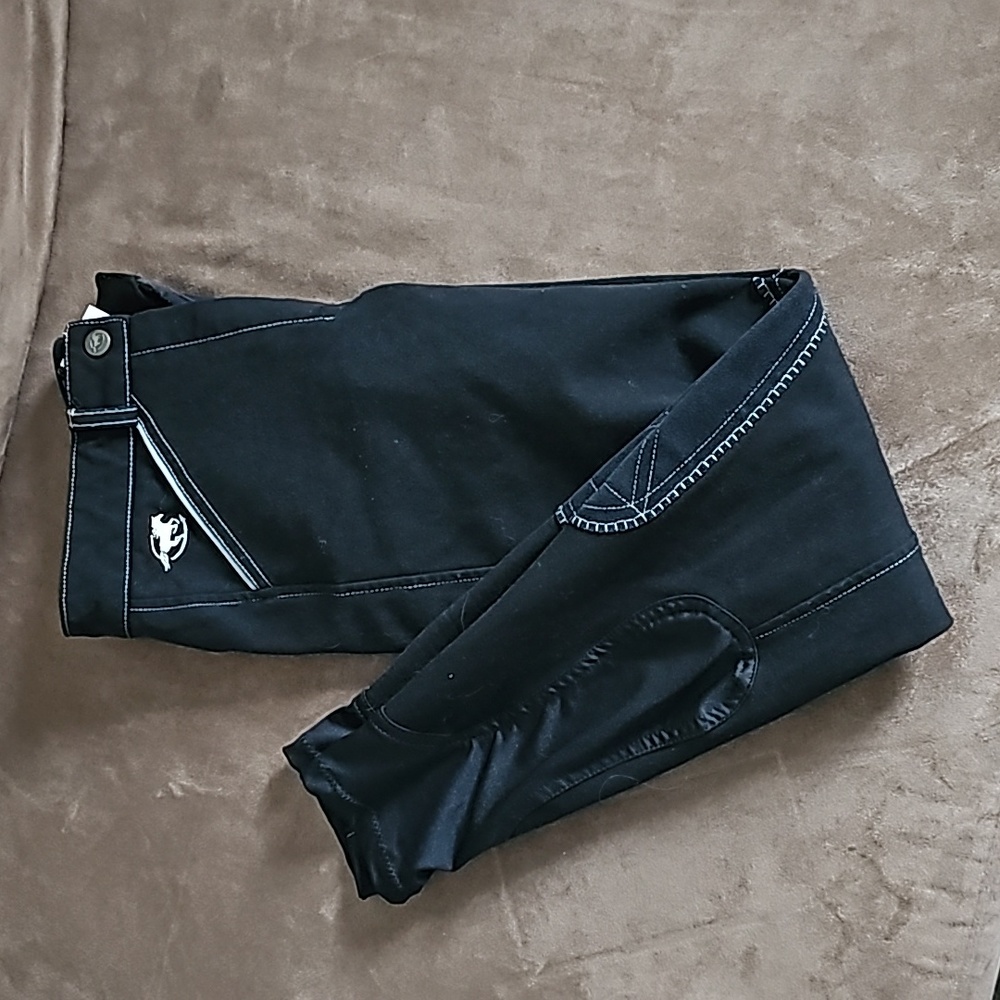 Piper 🐎 Horse Riding Breeches, Womens 26R, Black